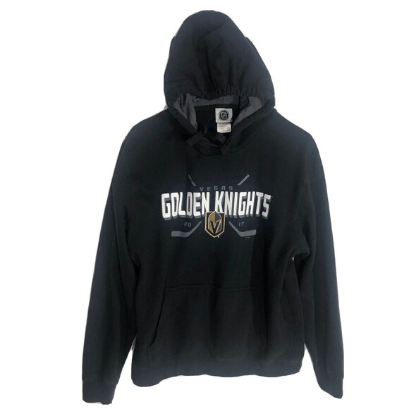 Vegas Golden Knights NHLChampions-Black Hooded Pullover Sweatshirt  Men's  Large - Picture 3 of 11